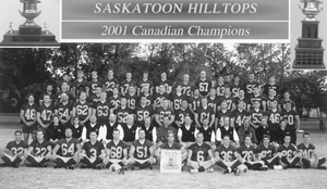 2001 Saskatoon Hilltops