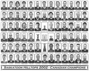 2002 Saskatoon Hilltops